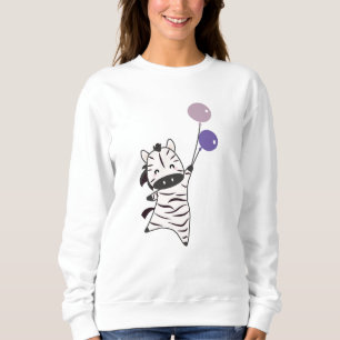Zebra Balloons Cute Animals Safari Zoo Favorite T Shirt