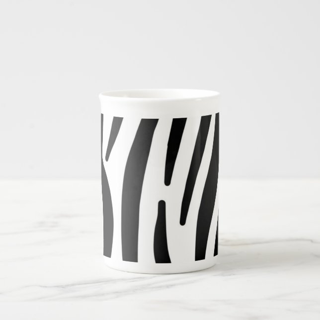 Zebra Benporslin Mugg (Framsidan)