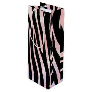 Zebra Black and Rosa Print