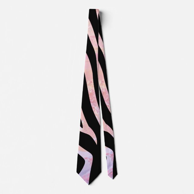 Zebra Black and Rosa Print Slips (Framsida)