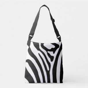 Zebra ~ Black and White Axelväska
