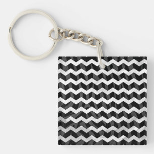 Zebra Black och Grått Chevron