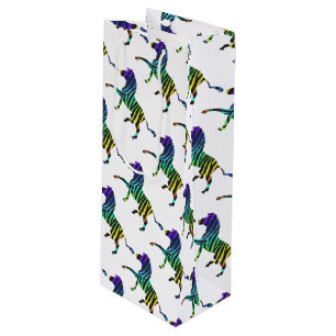 Zebra Black och Rainbow Silhouette