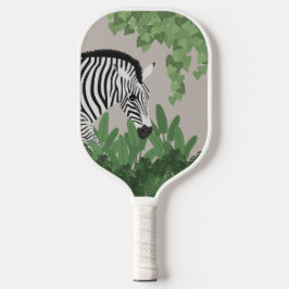 Zebra bland blad