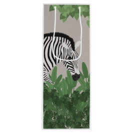 Zebra bland blad