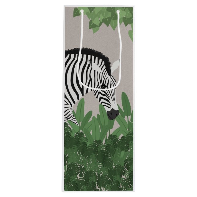 Zebra bland blad (Framsidan)