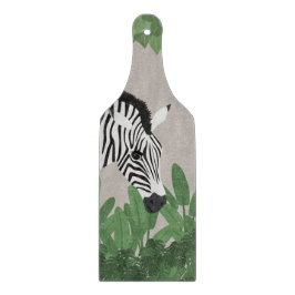 Zebra bland blad