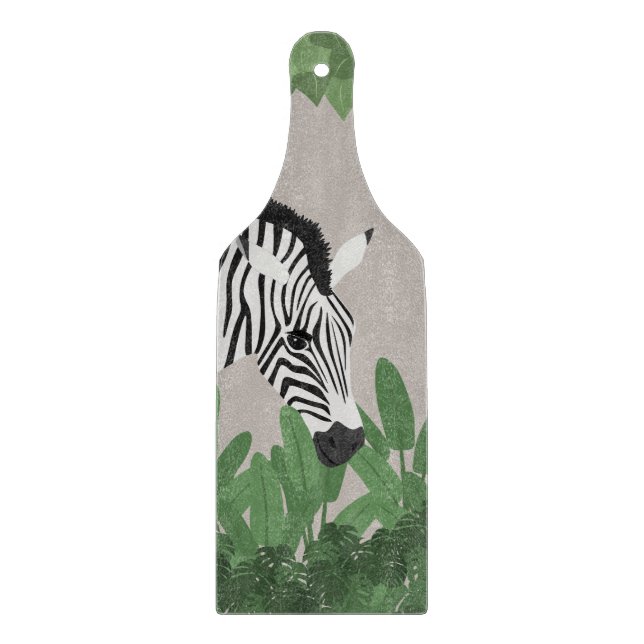 Zebra bland blad (Framsidan)