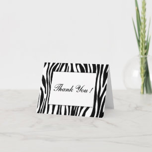 Zebra Blank Inside Tack Kort