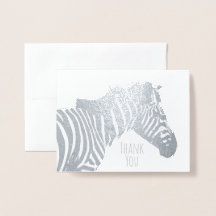Zebra Blank Tillfällen Wildlife Silver