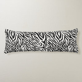 Zebra Body Pillow 20 x 54 tum Kroppskudde