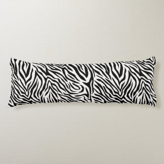 Zebra Body Pillow 20 x 54 tum Kroppskudde