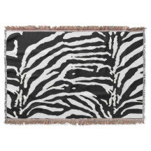 Zebra Camouflage Black and White Artistic Mönster