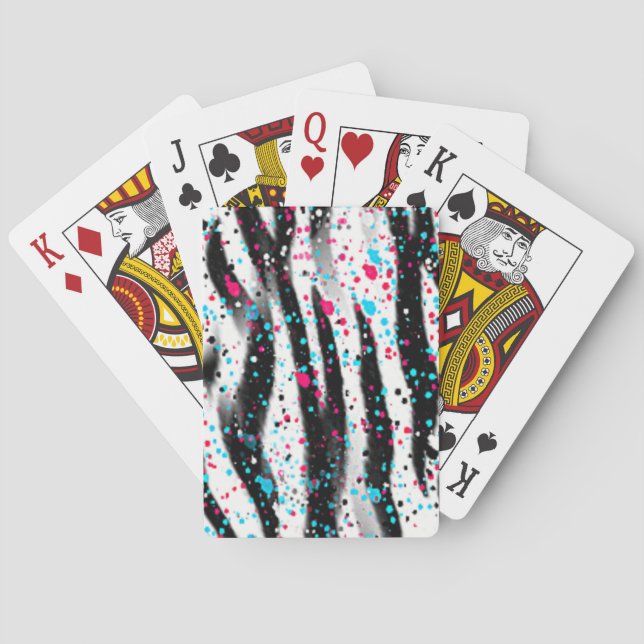 Zebra Casinokort (Baksidan)