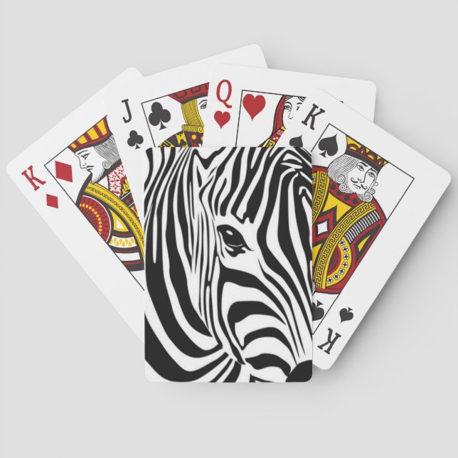 Zebra Casinokort (Baksidan)
