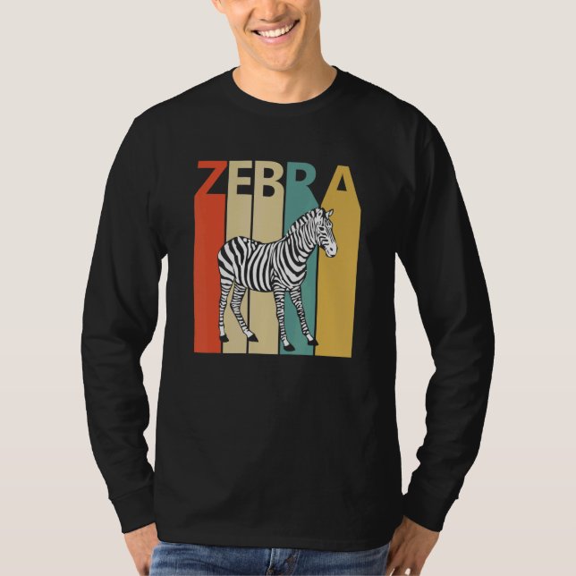 Zebra Costume Zebra T Shirt (Framsida)