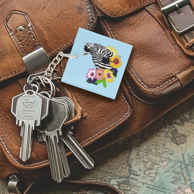 Zebra Daisys Blue (Skapare uppladdad)