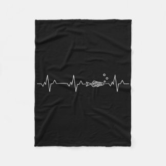 Zebra Danio Fish Heartbeat - Zebrafish Danio Rerio Fleecefilt