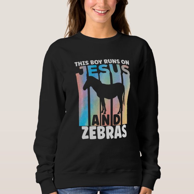 Zebra-dräkt för zebra-älskare för pojkar Premium T Shirt (Framsida)