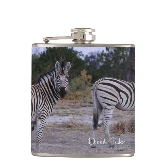 Zebra Dubbla Ta foto Fickplunta (Framsidan)