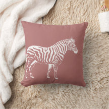 Zebra Earthy Dekorativ kudde