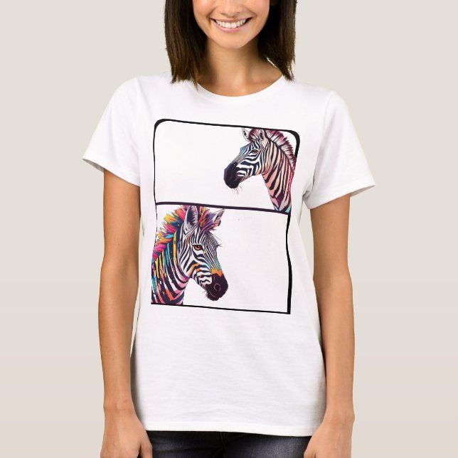 Zebra EDS Shirt T (Framsida)