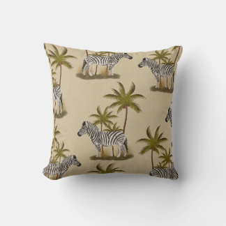 Zebra Elegance: A Touch of afrika 16 tum x 16 tum Kudde