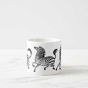 Zebra Espresso Kopp Espressomugg