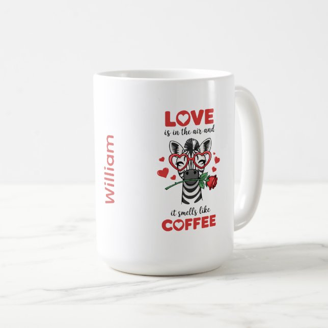 Zebra Express Your Love Mug Kaffemugg (Framsida höger)
