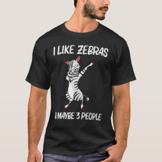 Zebra För Män Kvinnor Afrikanska Zoo Djur T Shirt