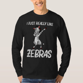 Zebra För Män Kvinnor Afrikanska Zoo Djur T Shirt