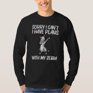 Zebra For Men Women African Zoo Animal 3 T Shirt
