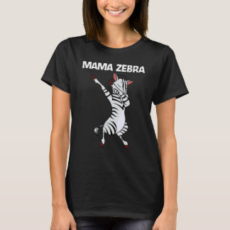 Zebra For Women Mom African Zoo Animal 1 T Shirt