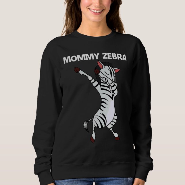 Zebra For Women Mom African Zoo Animal   T Shirt (Framsida)