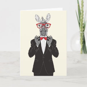 Zebra gentleman kort