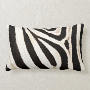 Zebra Gömmer, Faux Päls, Wide Rand lumbar Lumbarkudde