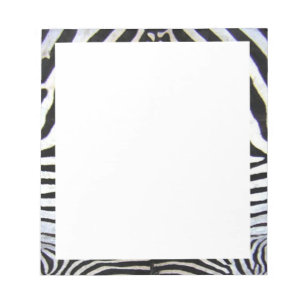 Zebra Gräns Anteckningsblock