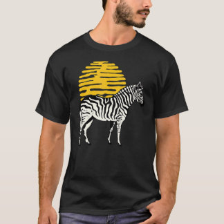 Zebra Graphic Cute Print Kärlek Nature Zebror Wild T Shirt