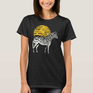 Zebra Graphic Cute Print Kärlek Nature Zebror Wild T Shirt