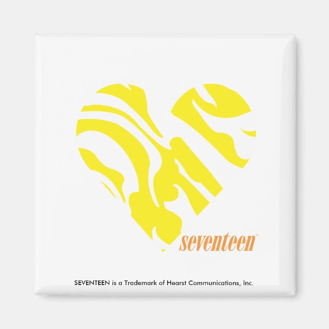 Zebra-Gult 4 Magnet (Framsidan)
