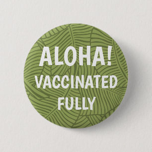 Zebra Handflatan Hawaiian Aloha Vaccinerad Olive Knapp