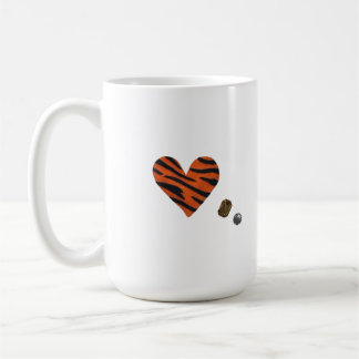 Zebra-heart Kaffemugg