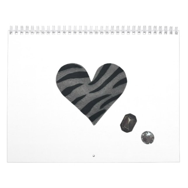 Zebra-heart Kalender (Omslag)