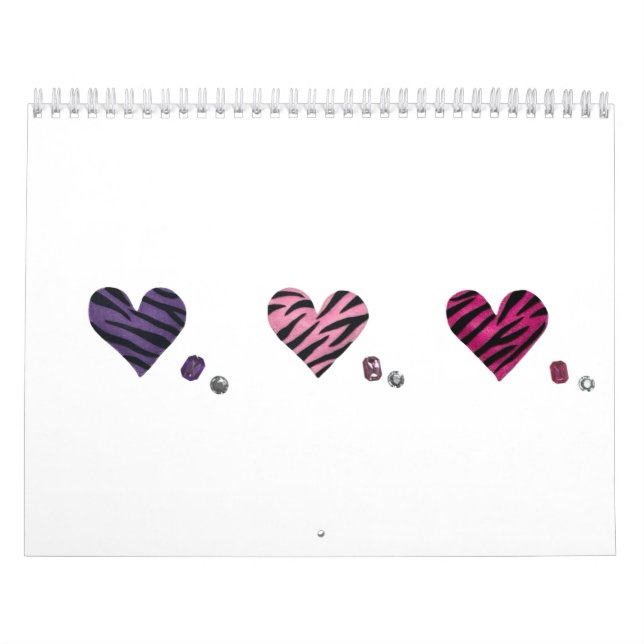 Zebra-heart Kalender (Omslag)