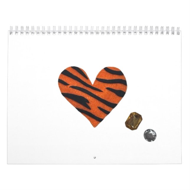 Zebra-heart Kalender (Omslag)