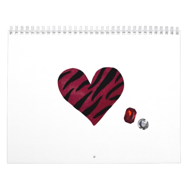 Zebra-heart Kalender (Omslag)
