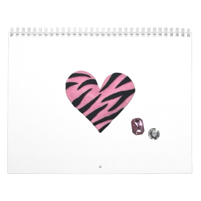 Zebra-heart Kalender (Omslag)