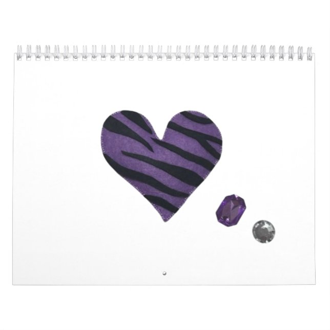 Zebra-heart Kalender (Omslag)