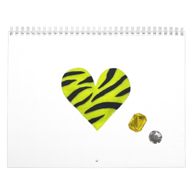 Zebra-heart Kalender (Omslag)