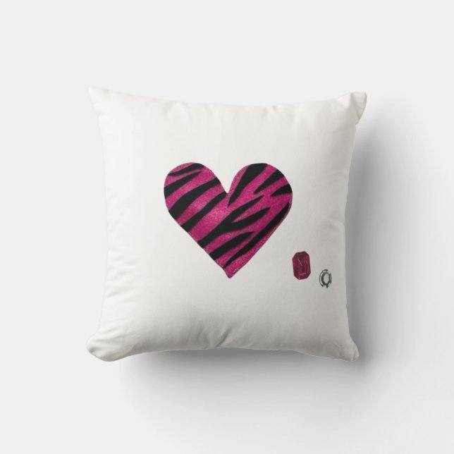 Zebra-heart Kudde (Framsida)
